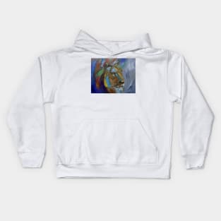 A Tribute to Cecil the Lion - Brave Heart Kids Hoodie